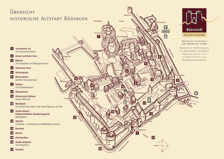 altstadtplan buedingen 2018