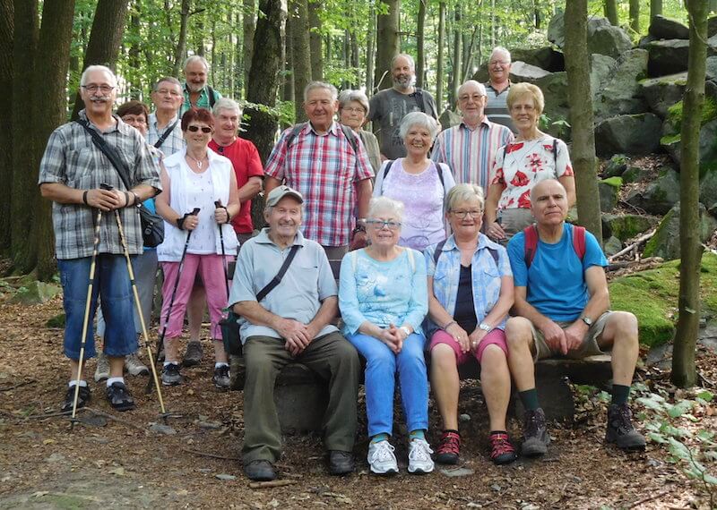 Wanderung Burg Frankenstein 2017